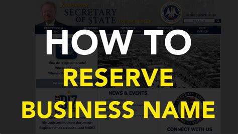Unlock Your Dream: A Step-by-Step Guide To Registering a Business Name in Louisiana